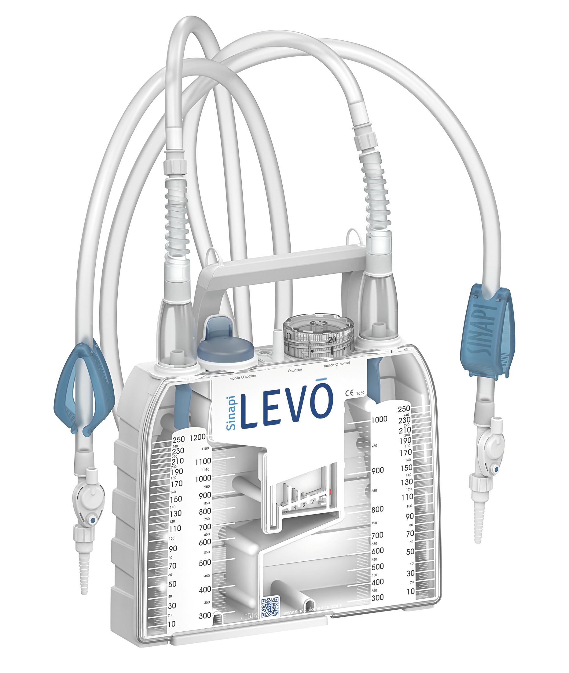 Двоканальна система грудного дренування Sinapi LEVO XL2200SD